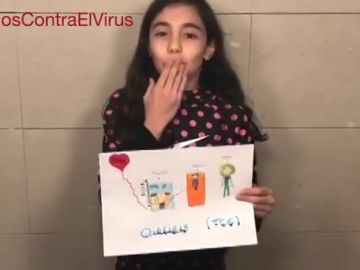 El emotivo homenaje de hijos de sanitarios a todos los papás y mamás que luchan contra el coronavirus