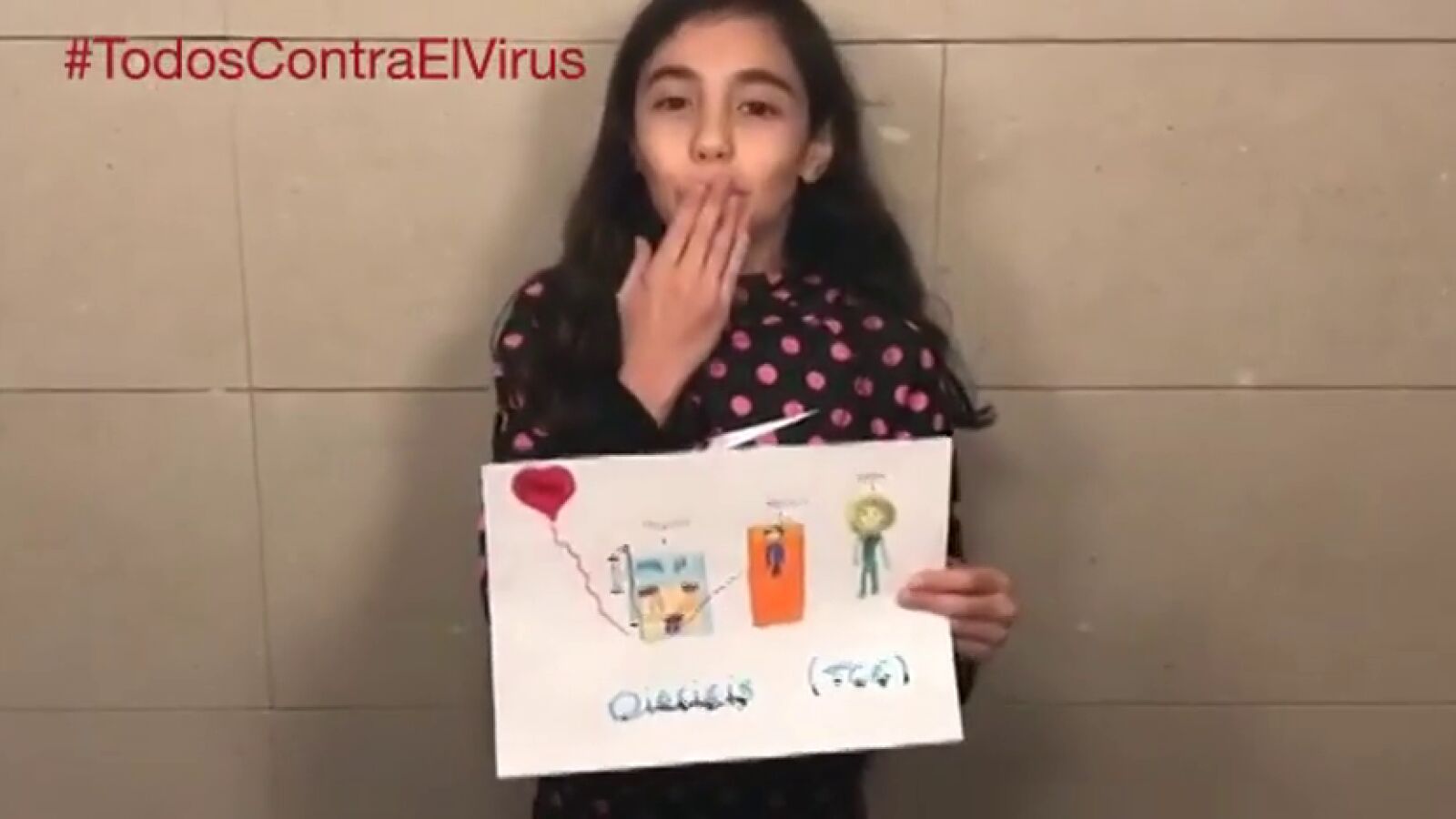 El emotivo homenaje de hijos de sanitarios a todos los papás y mamás que luchan contra el coronavirus