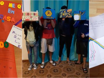 Las cartas de los menores a los enfermos por coronavirus