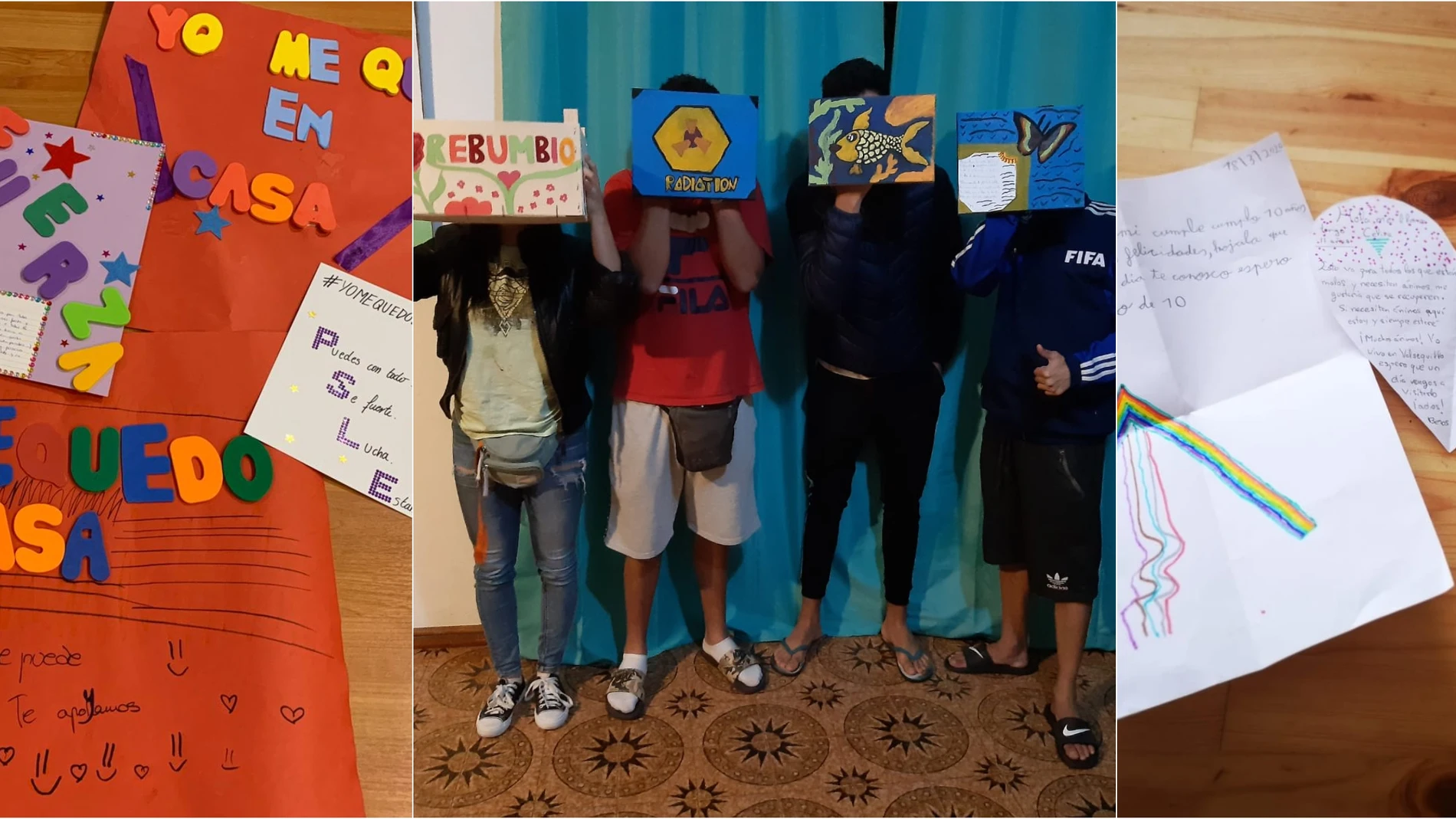 Las cartas de los menores a los enfermos por coronavirus Las cartas de los menores a los enfermos por coronavirus