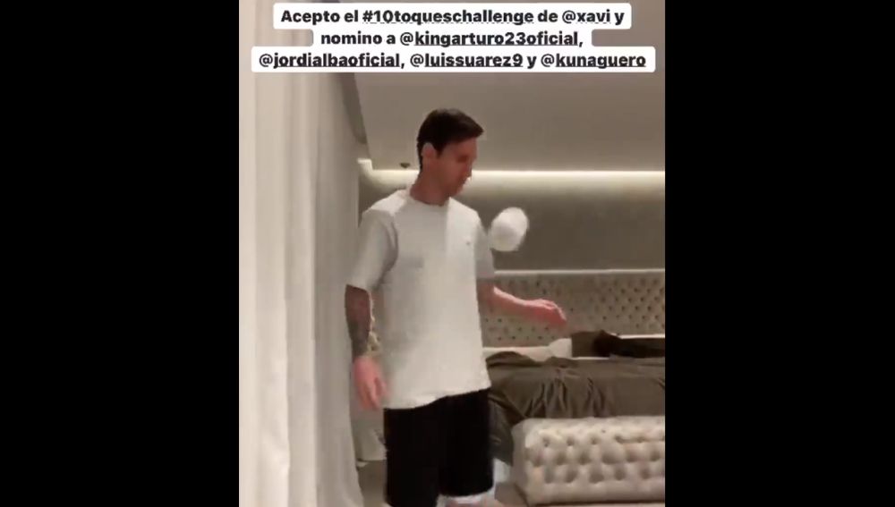 El reto de Messi