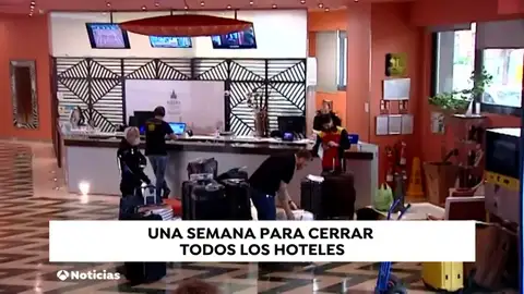 Cierre de todos los hoteles y establecimientos de hospedaje en una semana para luchar contra la expansión del coronavirus Cierre de todos los hoteles y establecimientos de hospedaje en una semana para luchar contra la expansión del coronavirus