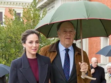 Tamara Falcó y su padre Carlos Falcó Tamara Falcó y su padre Carlos Falcó