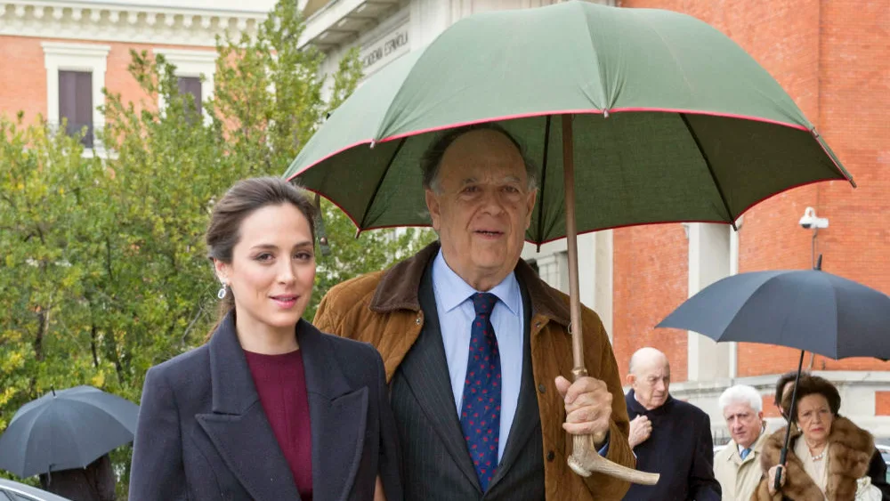 Tamara Falcó y su padre Carlos Falcó Tamara Falcó y su padre Carlos Falcó