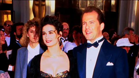 Demi Moore y Bruce Willis Demi Moore y Bruce Willis