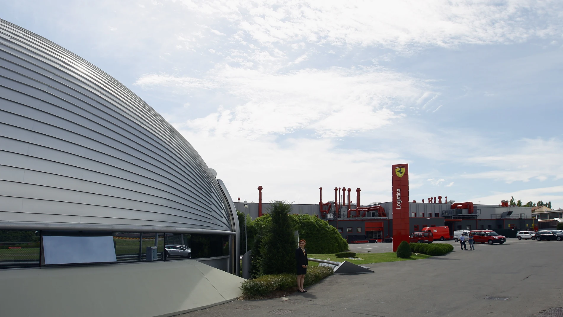 Las oficinas de Ferrari en Maranello Las oficinas de Ferrari en Maranello