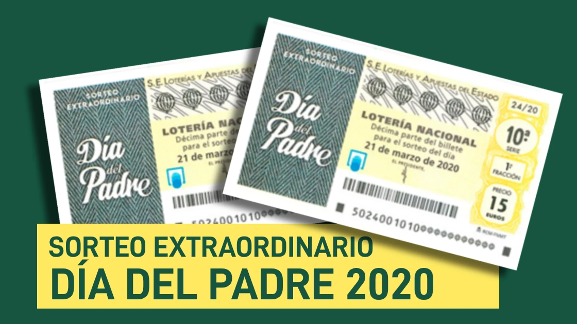 Sorteo Extraordinario del Día del Padre 2020 de la Lotería Nacional Sorteo Extraordinario del Día del Padre 2020 de la Lotería Nacional