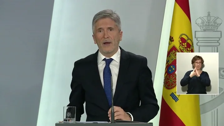 Marlaska: "Se han levantado más de 30.000 denuncias y detenido a más de 315 personas" Marlaska: "Se han levantado más de 30.000 denuncias y detenido a más de 315 personas"