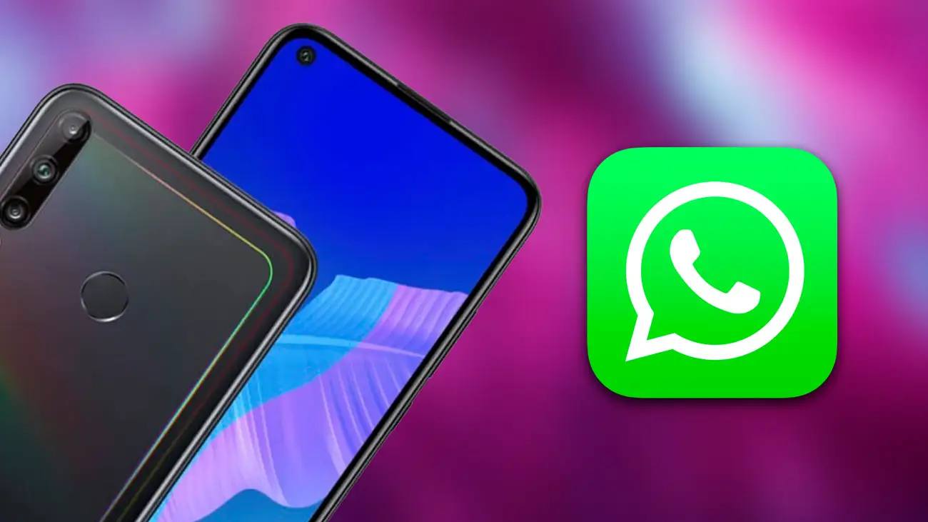 WhatsApp y un móvil Huawei WhatsApp y un móvil Huawei