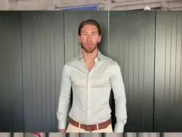 Sergio Ramos anima a los ciudadanos a quedarse en casa