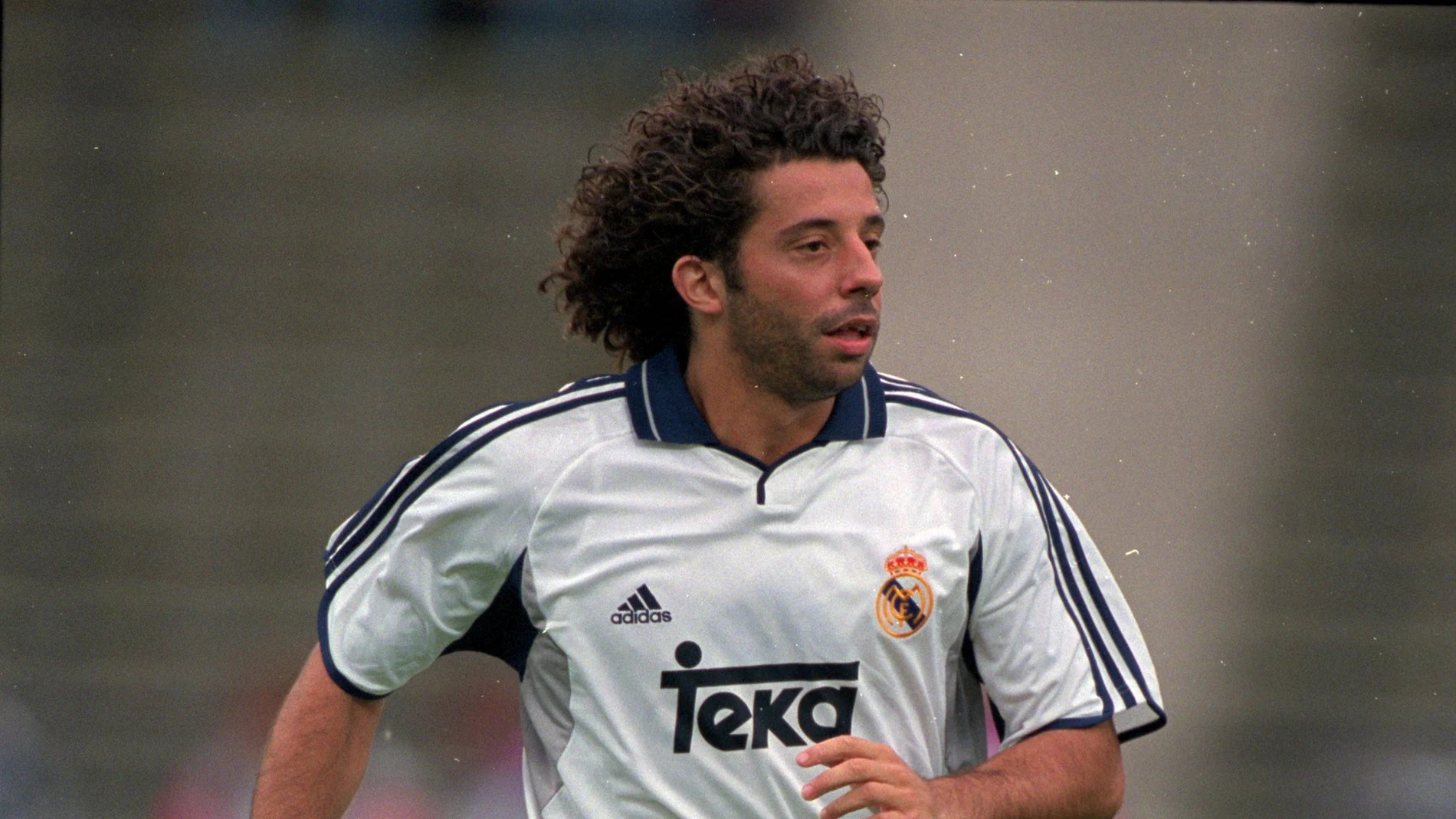Iván Campo, durante su etapa en el Real Madrid Iván Campo, durante su etapa en el Real Madrid