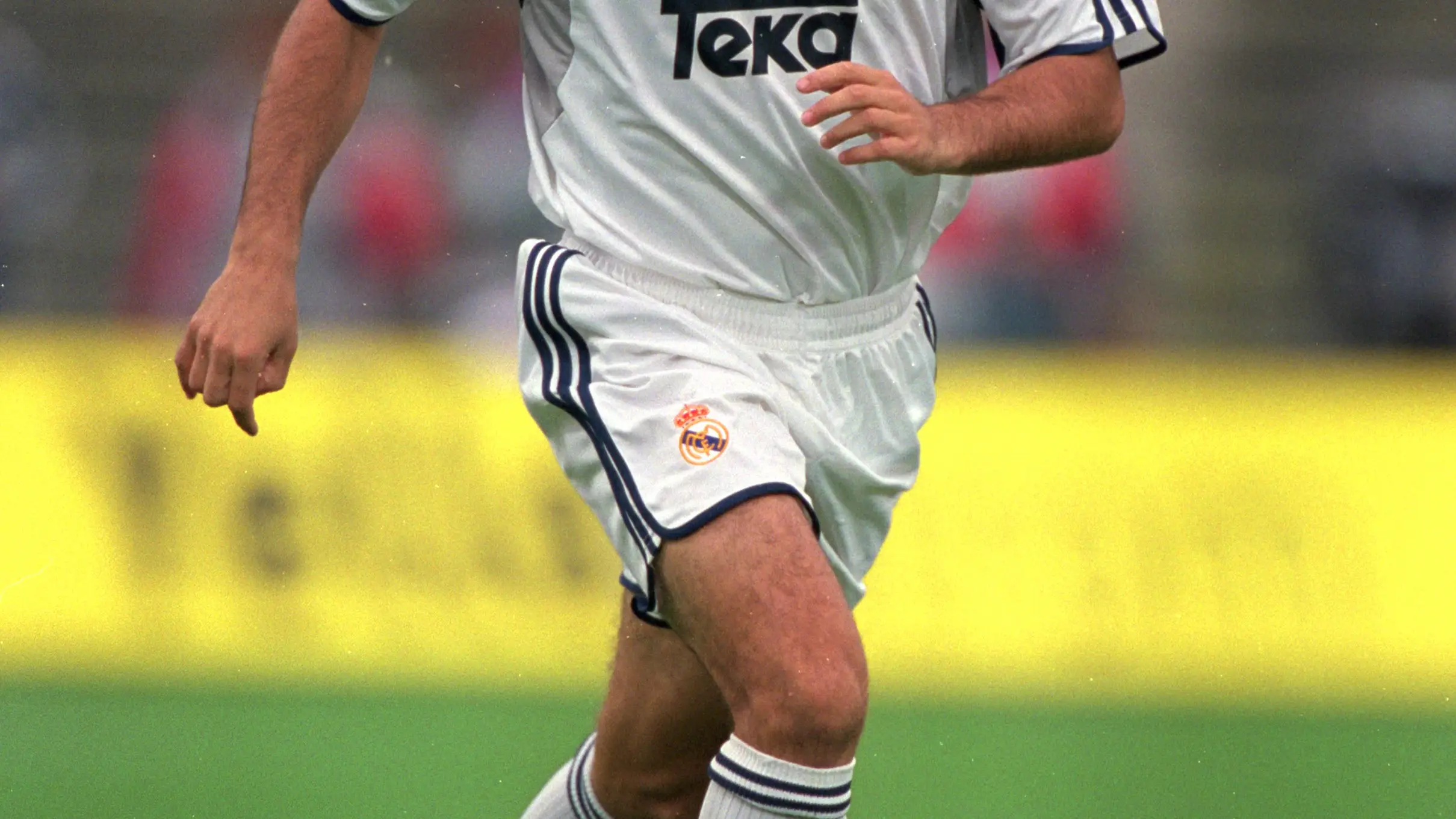 Iván Campo, durante su etapa en el Real Madrid Iván Campo, durante su etapa en el Real Madrid