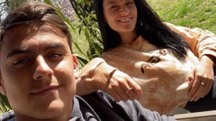 Paulo Dybala, con Oriana Sabatini