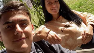 Paulo Dybala, con Oriana Sabatini Paulo Dybala, con Oriana Sabatini