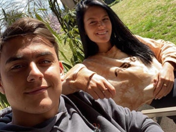 Paulo Dybala, con Oriana Sabatini