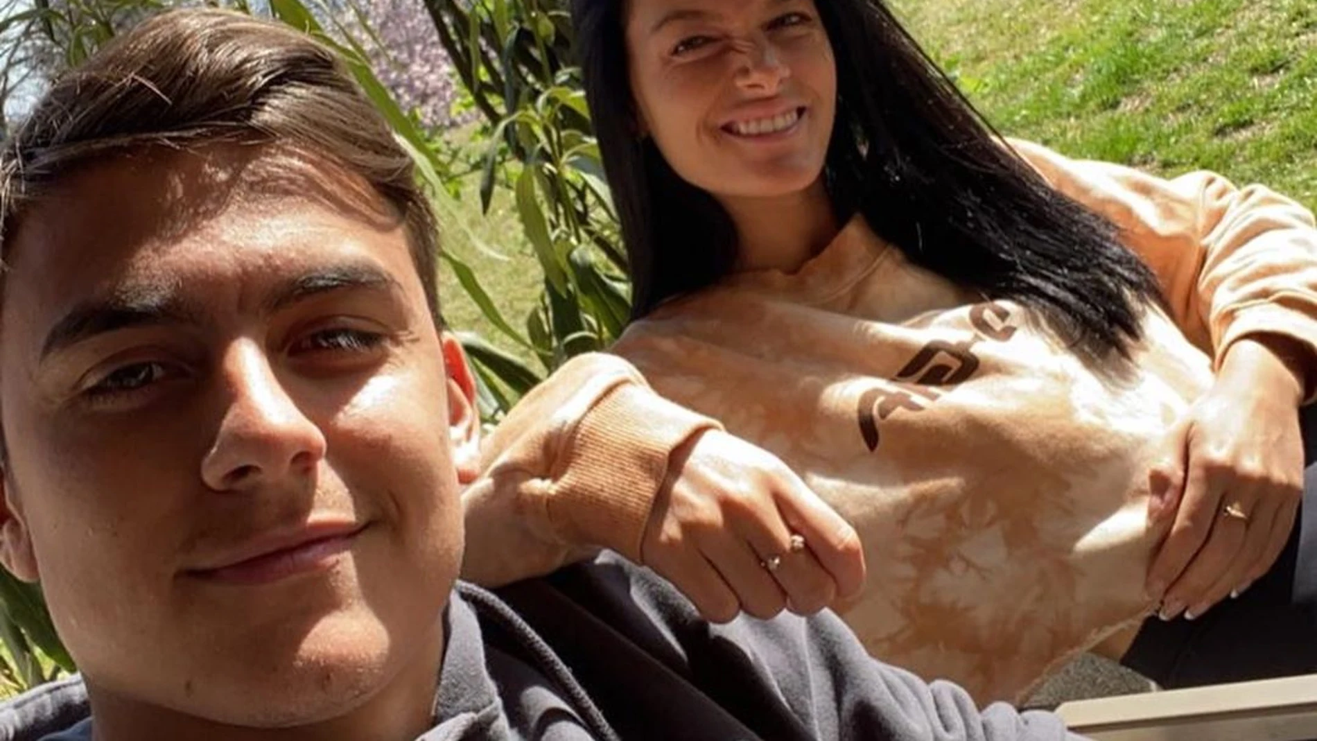 Paulo Dybala, con Oriana Sabatini Paulo Dybala, con Oriana Sabatini