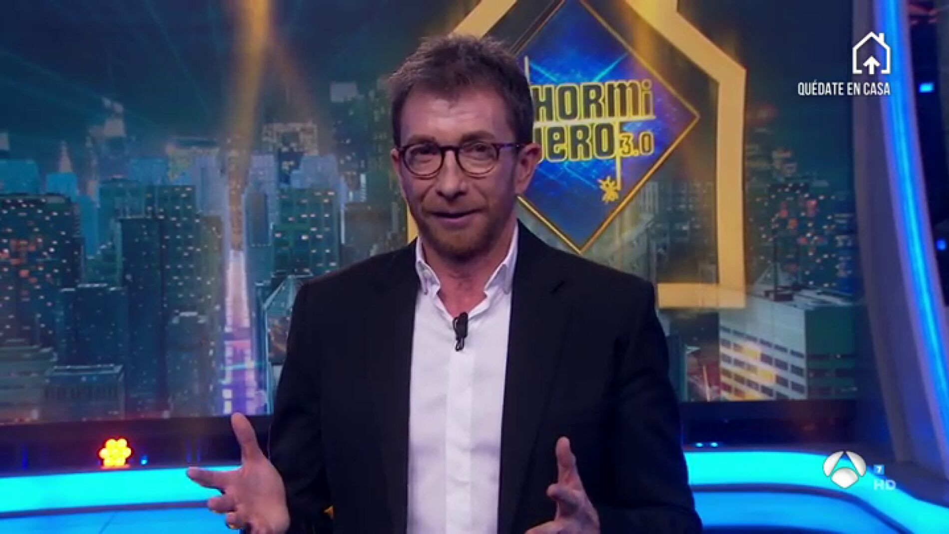 Pablo Motos relata el lado m&aacute;s duro y positivo de la crisis por el coronavirus: los sanitarios, el humor y la cara m&aacute;s verdadera de las personas