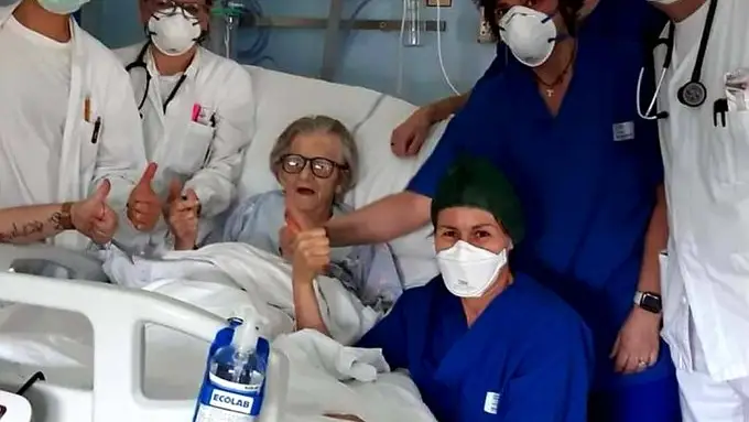 La anciana de 95 a&ntilde;os que ha superado el coronavirus 