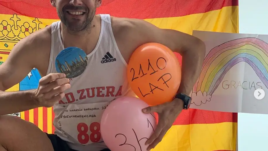 El atleta Agust&iacute;n Moreno
