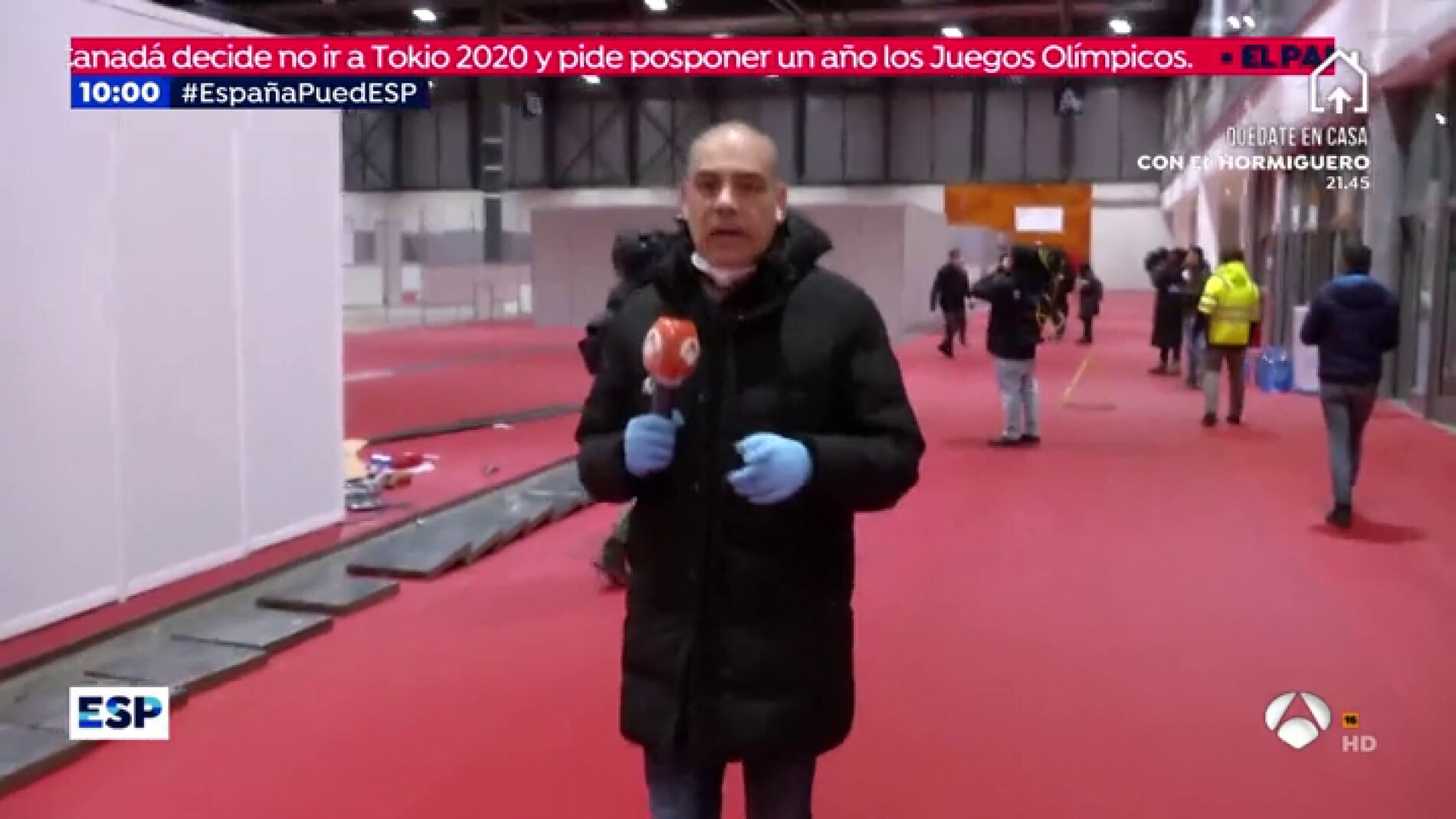 Nacho Abad en Ifema.