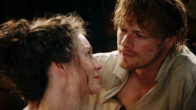 Caitriona Balfe y Sam Heughan como Claire y Jamie en 'Outlander' Caitriona Balfe y Sam Heughan como Claire y Jamie en 'Outlander'