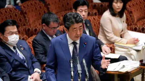 El primer ministro de Japón, Shinzo Abe El primer ministro de Japón, Shinzo Abe