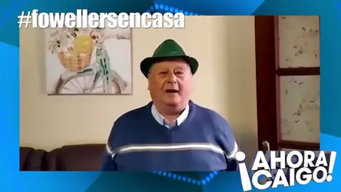 ¡Con toda su fuerza! Así inaugura el Señor del Tirol la sección '#fowellersencasa' de '¡Ahora caigo!' ¡Con toda su fuerza! Así inaugura el Señor del Tirol la sección '#fowellersencasa' de '¡Ahora caigo!'