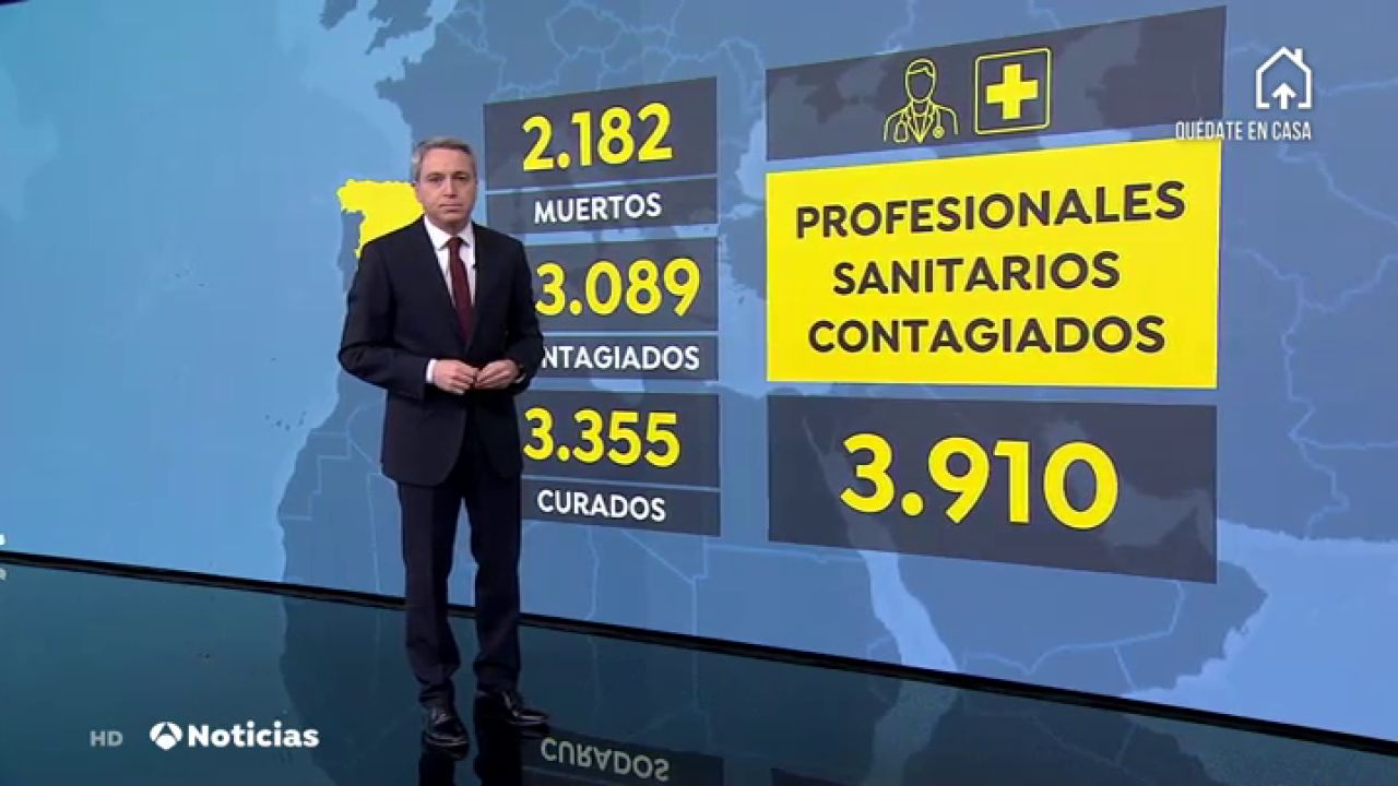 Coronavirus: España registra la cifra más alta de muertos por coronavirus