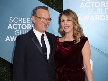 Tom Hanks y su mujer Rita Wilson