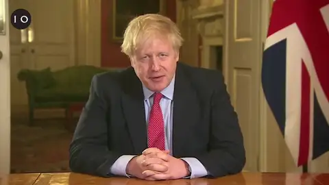 Boris Johnson ordena el confinamiento de los británicos por el coronavirus Boris Johnson ordena el confinamiento de los británicos por el coronavirus