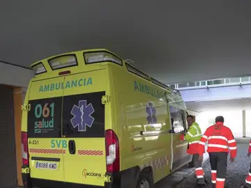 Ambulancias trabajando por el coronavirus. Ambulancias trabajando por el coronavirus.