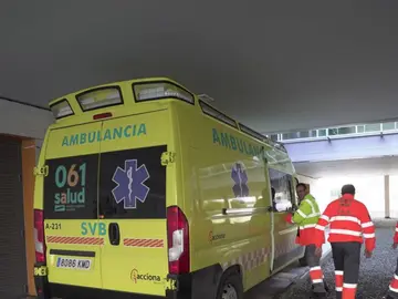 Ambulancias trabajando por el coronavirus. Ambulancias trabajando por el coronavirus.