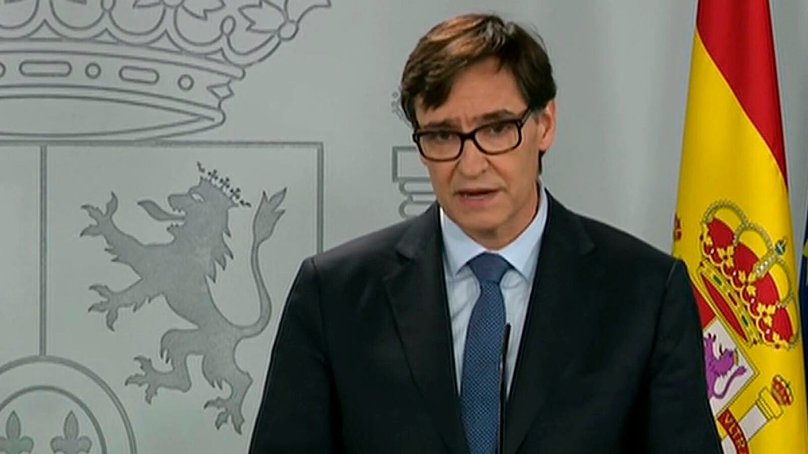 Comparecencia de Salvador Illa tras la prórroga del estado de alarma por el coronavirus hoy 26 de marzo, streaming en directo