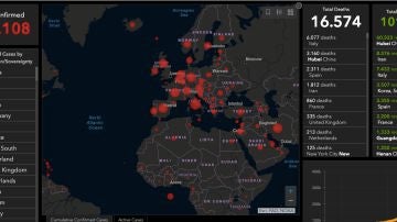 Mapa del coronavirus a nivel mundial
