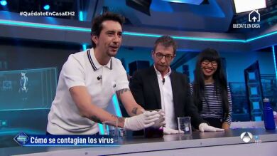 ¿Cómo se contagia un virus? Marron lo explica en 'El Hormiguero 3.0: quédate en casa'