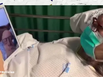 Llamadas y videollamadas contra la soledad de los ingresados y confinados por el coronavirus Llamadas y videollamadas contra la soledad de los ingresados y confinados por el coronavirus