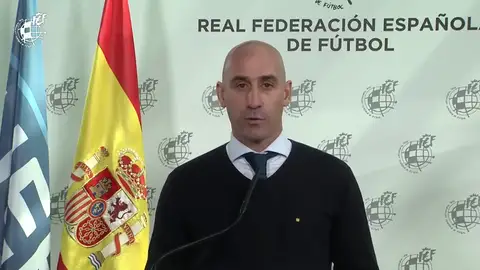 Luis Rubiales: "Las competiciones tienen que terminar en el terreno de juego" Luis Rubiales: "Las competiciones tienen que terminar en el terreno de juego"