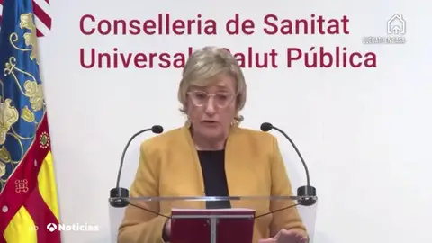 La consellera, Ana Barceló, actualiza los datos de la Comunitat. coronavirus.
