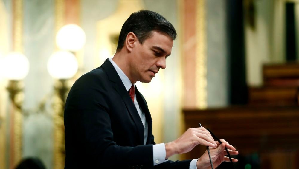 El presidente del Gobierno, Pedro Sánchez