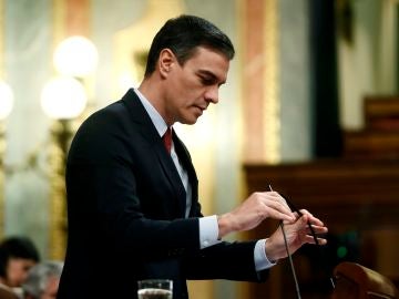 El presidente del Gobierno, Pedro Sánchez