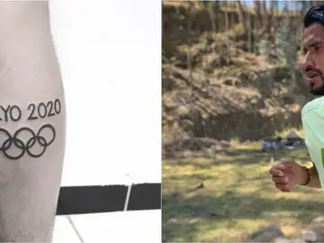 El tatuaje de Derlys Ayala, atleta paraguayo El tatuaje de Derlys Ayala, atleta paraguayo