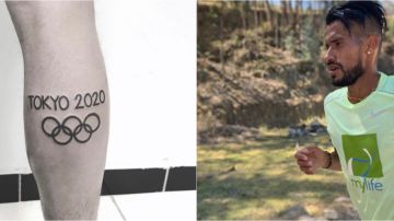 El tatuaje de Derlys Ayala, atleta paraguayo