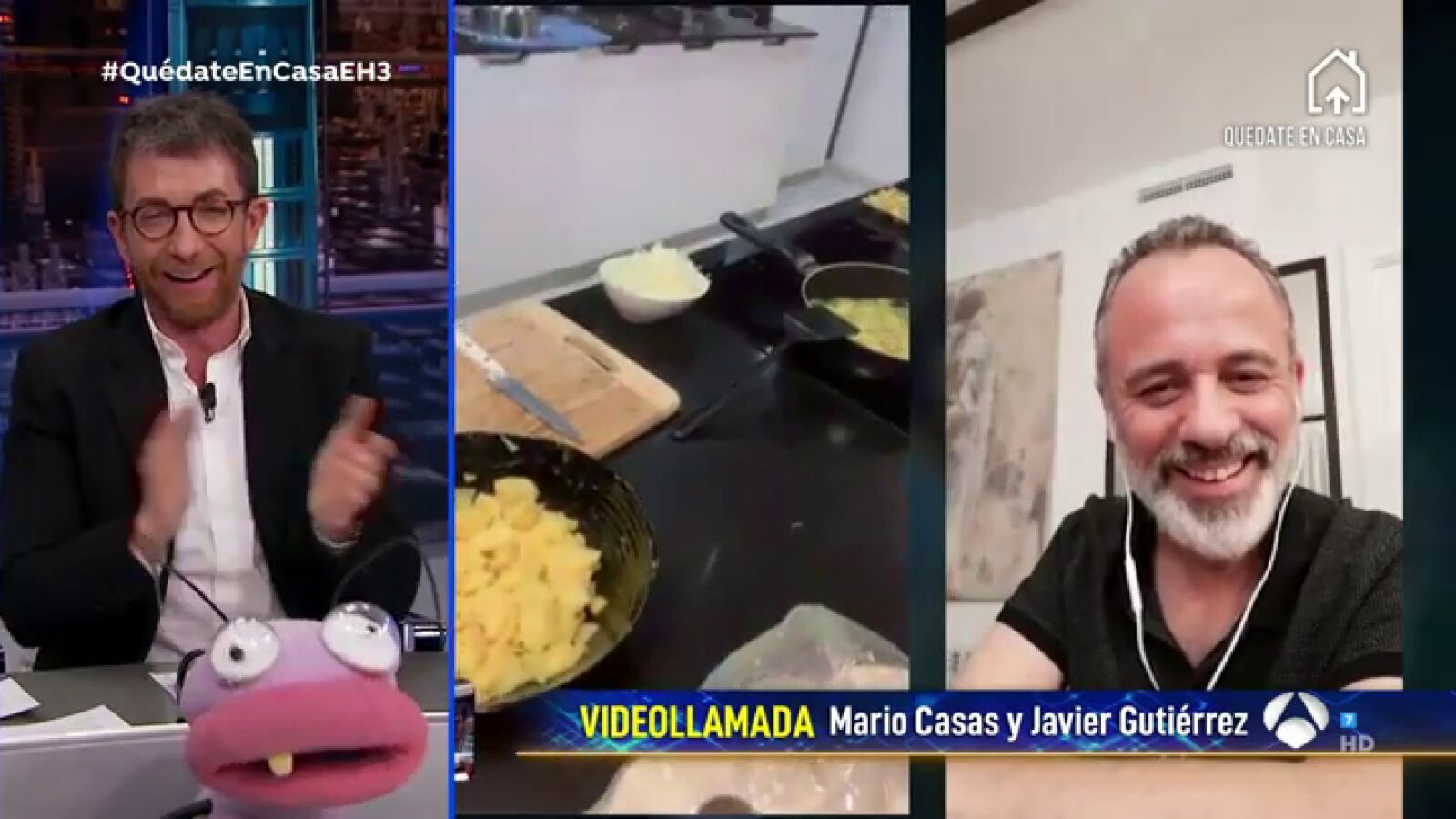 Mario Casas, un auténtico chef durante la cuarentena, nos deleita con una tortilla de patatas
