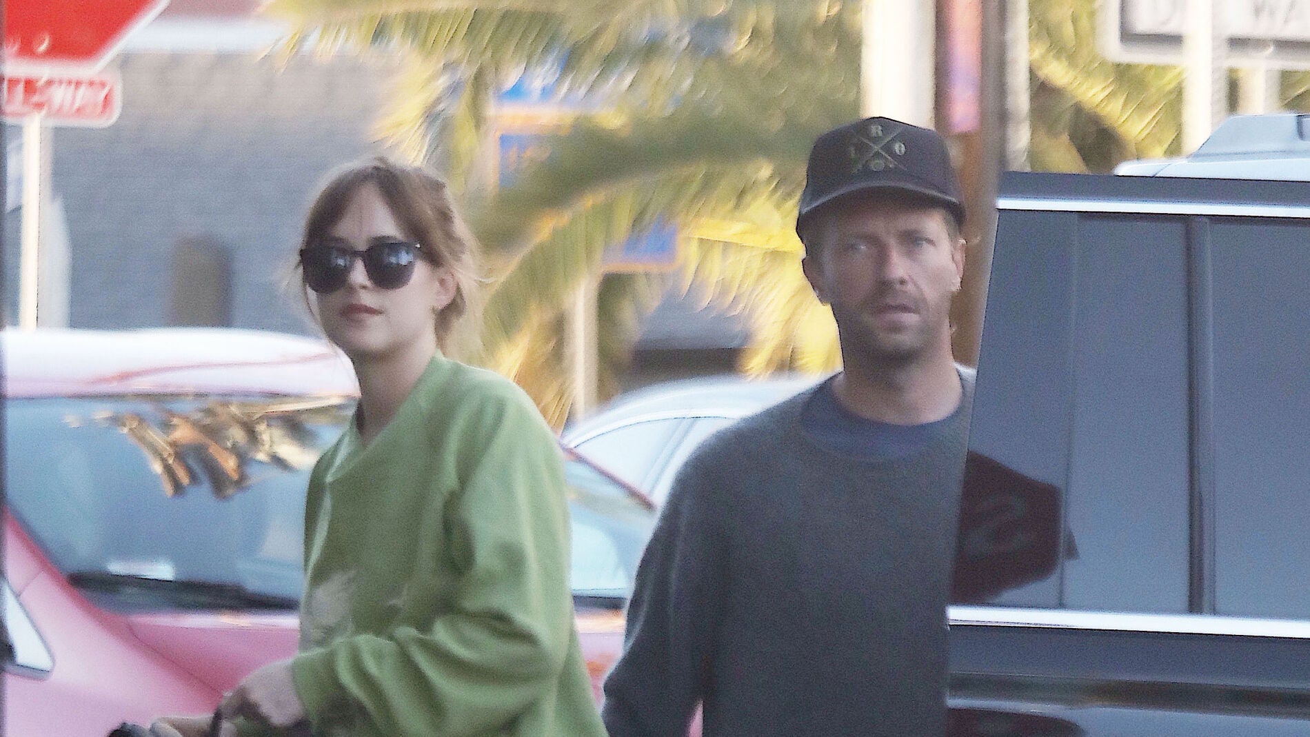 Dakota Johnson y Chris Martin