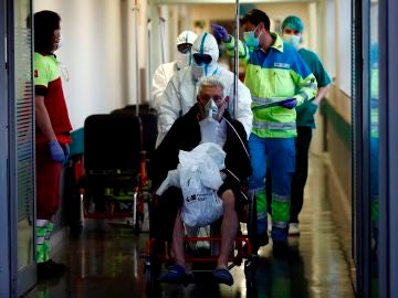 Los servicios de urgencias en el hospital Infanta Leonor, en Madrid