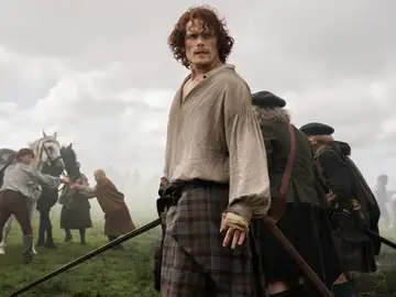 Sam Heughan como Jamie Fraser en 'Outander' Sam Heughan como Jamie Fraser en 'Outander'