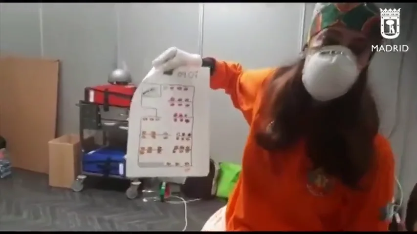 Así clasifican a los pacientes de coronavirus en Ifema de Madrid Así clasifican a los pacientes de coronavirus en Ifema de Madrid