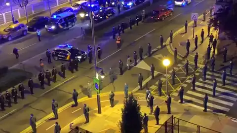Homenaje al jefe de los GAR en La Rioja Homenaje al jefe de los GAR en La Rioja