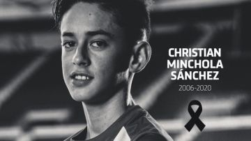Muere Christian Minchola, canterano del Atlético de Madrid
