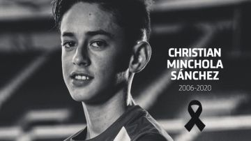 Muere Christian Minchola, canterano del Atl&eacute;tico de Madrid